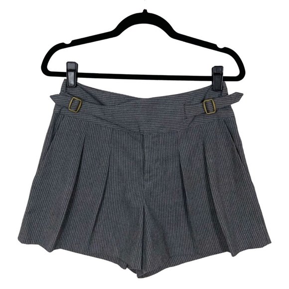 Cidra Pants - Pinstripe Schoolgirl Shorts NWT